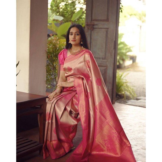 Signoraa Banarasi Red Silk Gold Zari Patola Saree – BSK09952 – Signoraa.in