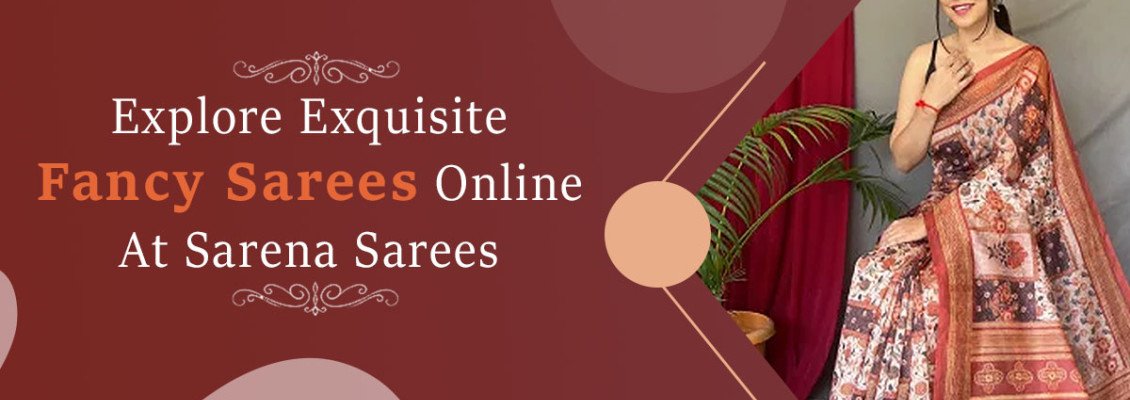 Explore Exquisite Fancy Sarees Online at Sarena Sarees